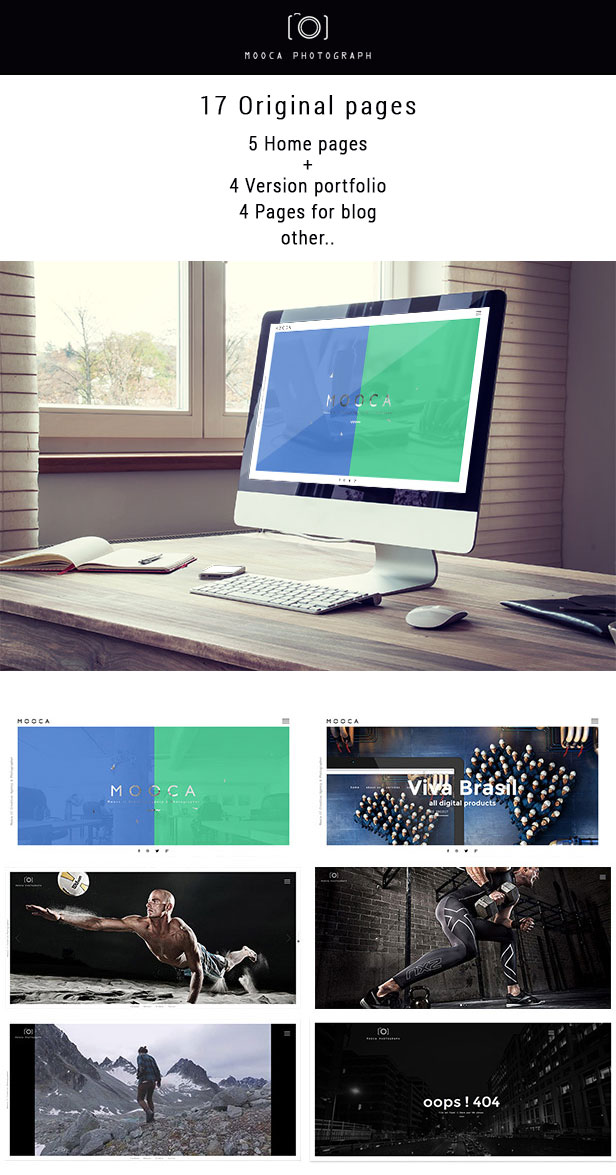 Mooca Creative Agency - Muse template premium