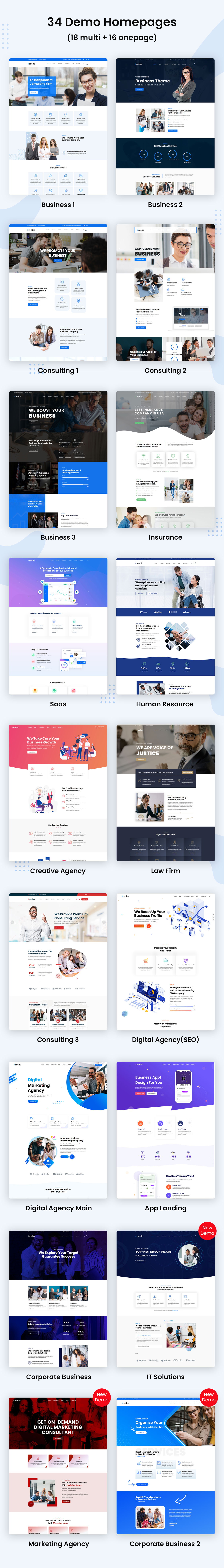 Reobiz - Consulting Business HTML Template 