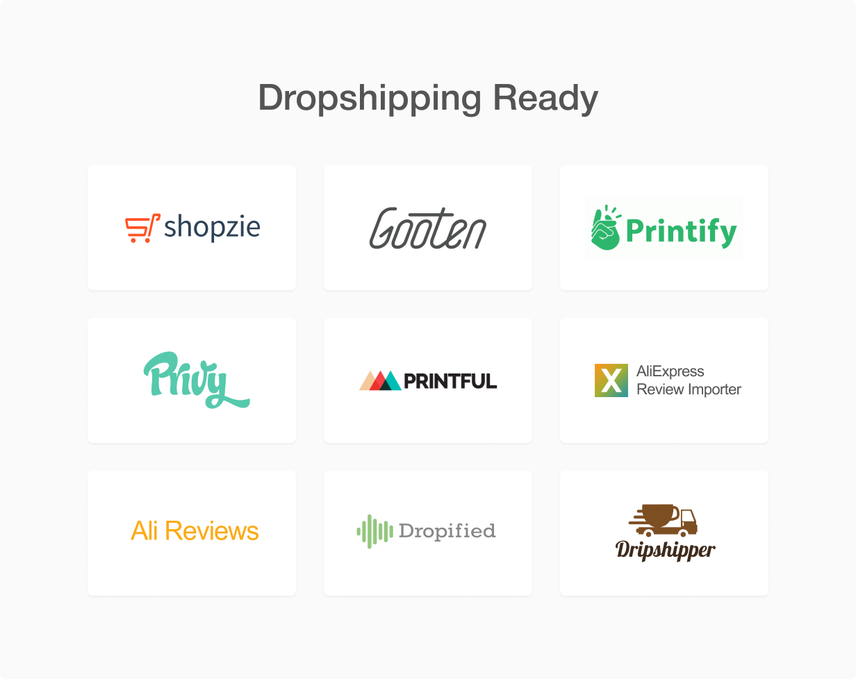 Dropshipping ready