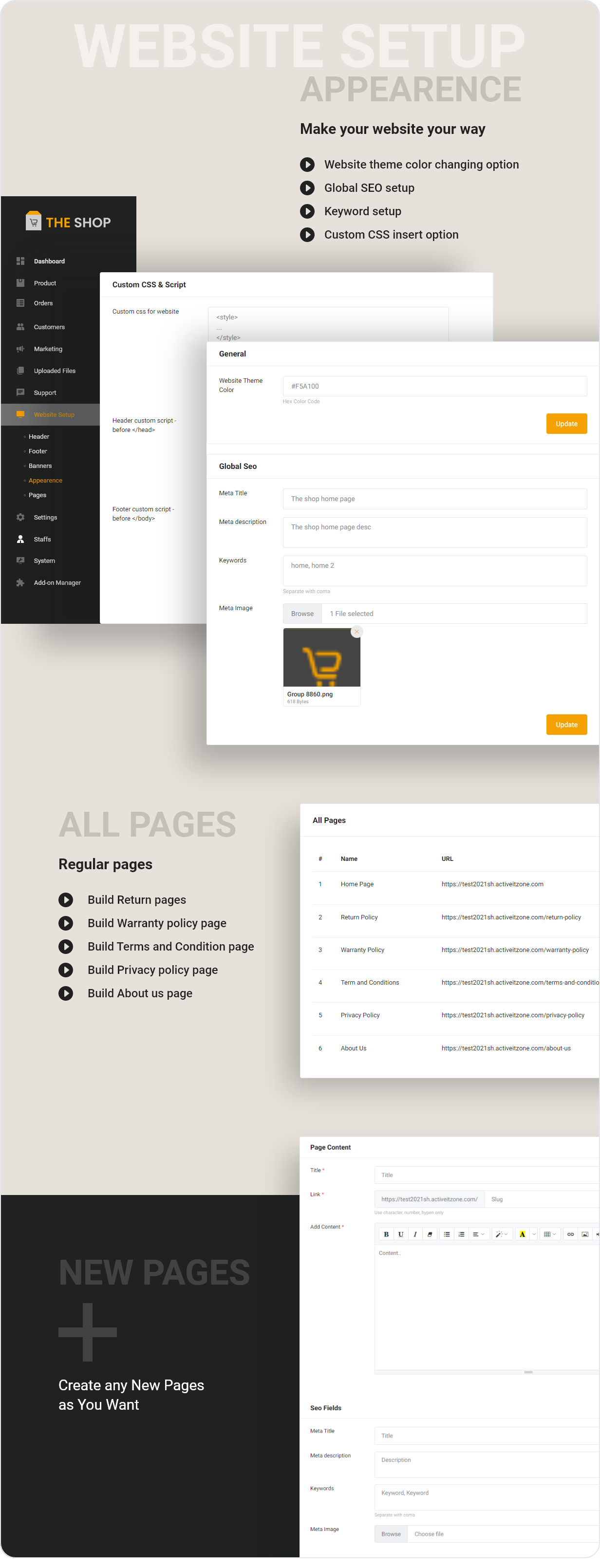 The Shop - PWA eCommerce CMS v3.4