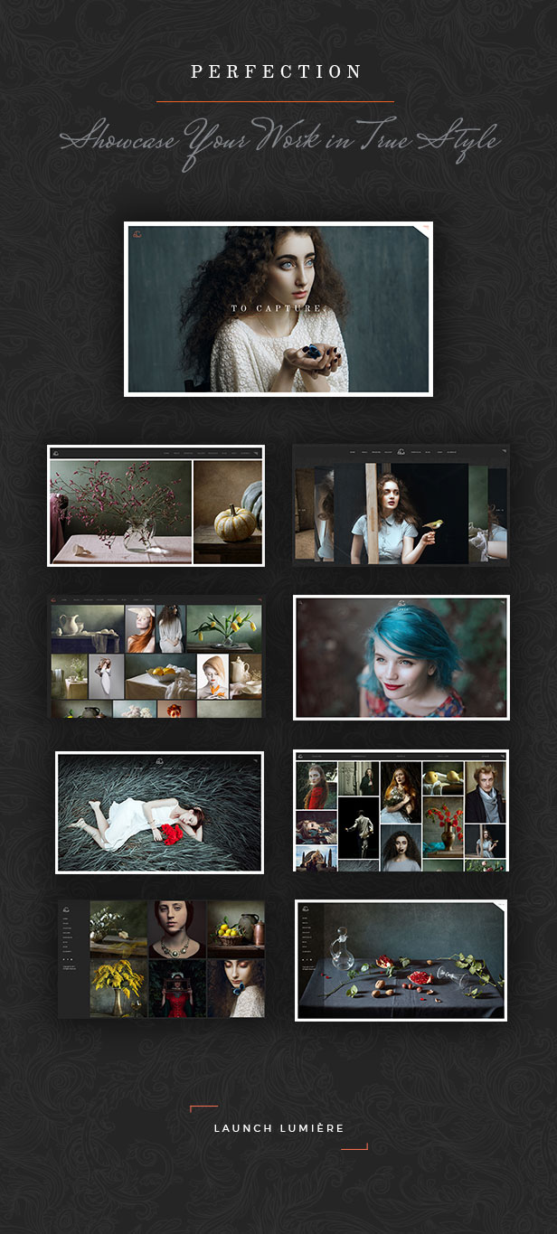 Lumière - Photography Portfolio Theme - 1