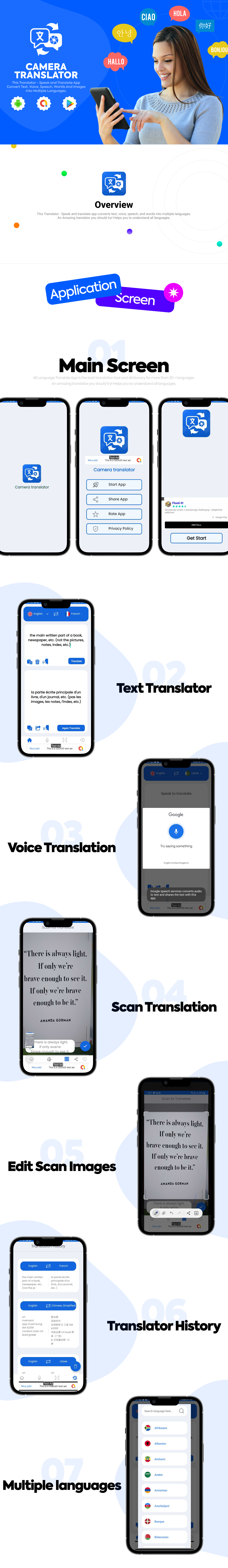 Camera Translator - All Language Translator - Photo Translator - Voice Translator - Scan Translator - 1