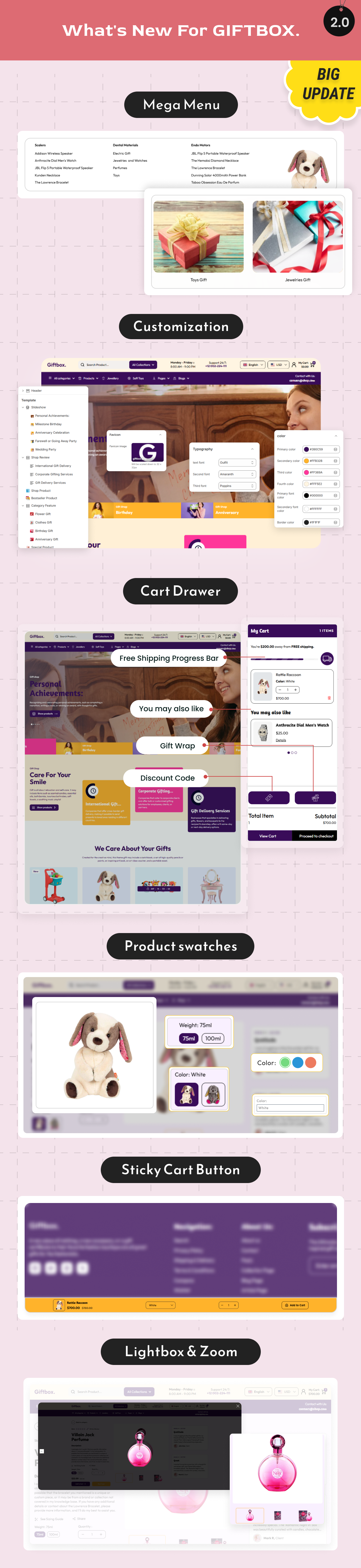 Giftbox - Personalized Gifts Responsive Shopify 2.0 Theme - 6