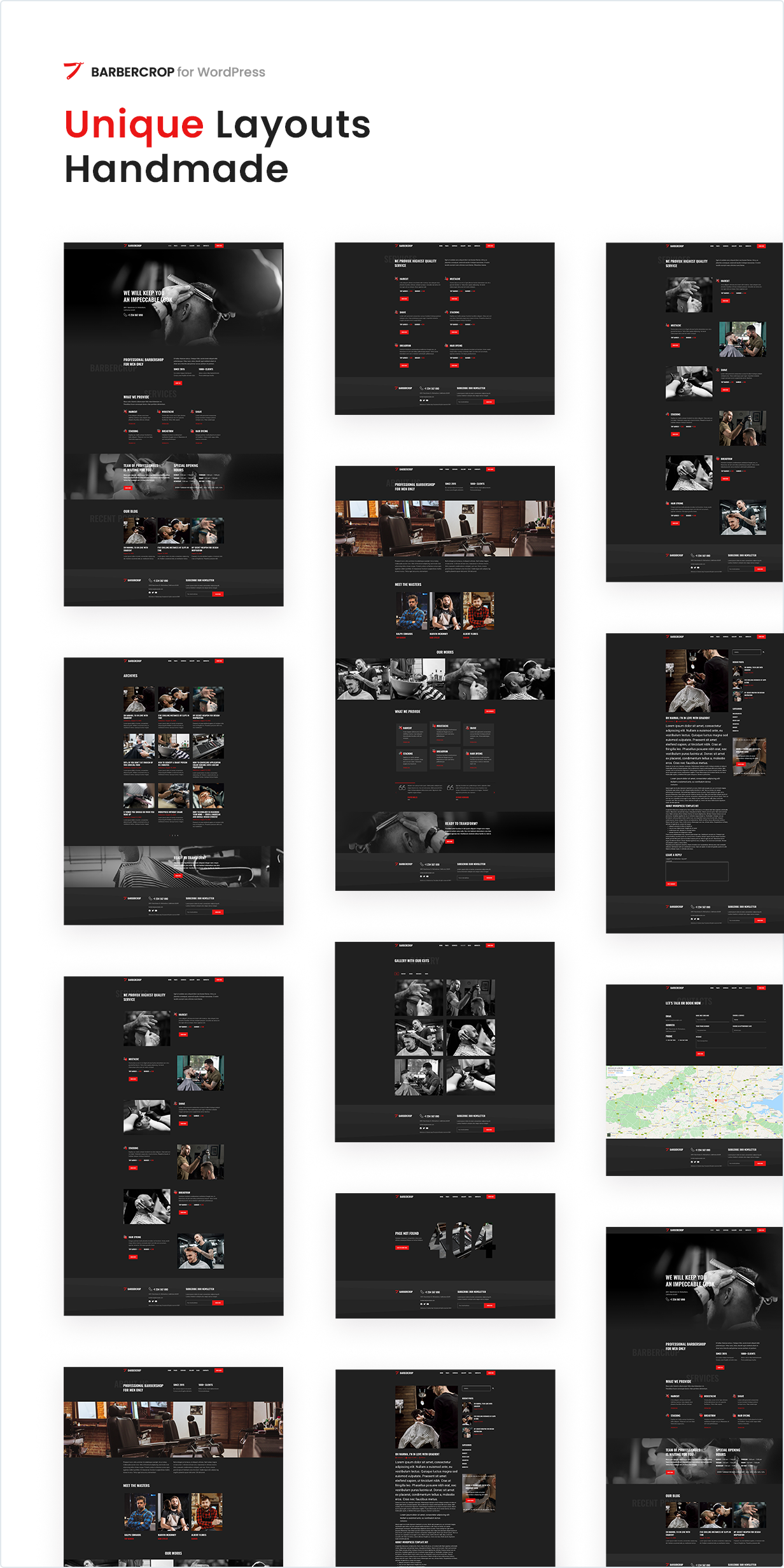 Unique Layouts Handmade
