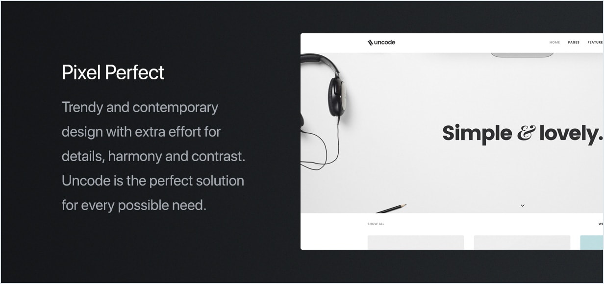 Uncode - Creative Multiuse WordPress Theme 