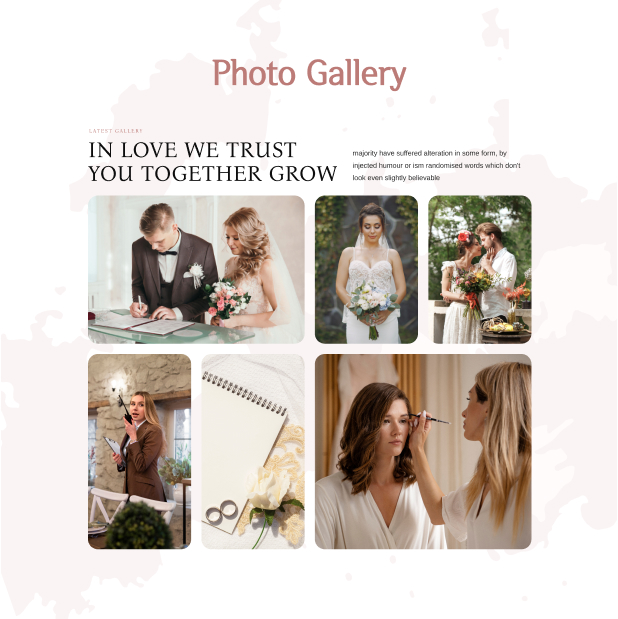 wedding and event photo gallery