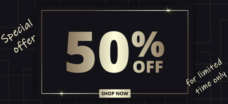 50% discount