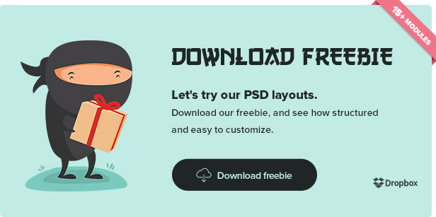 Download Template Ninja Freebie!