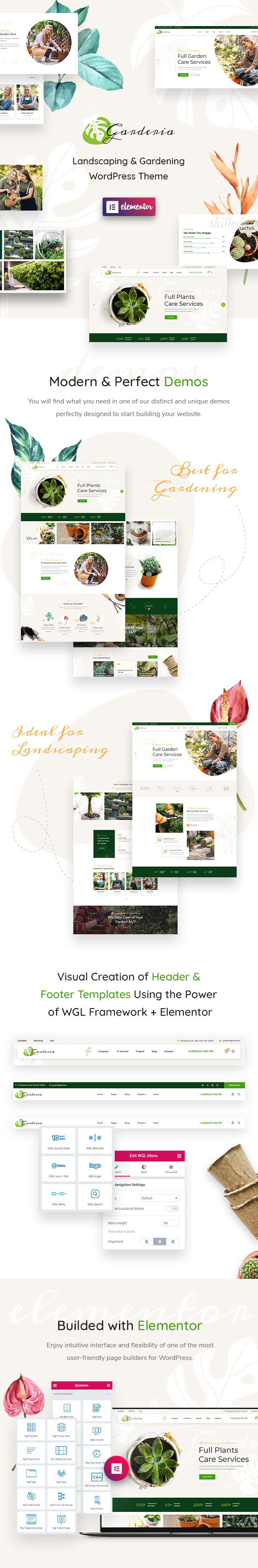 Garderia - Landscaping & Gardening WordPress Theme - 1