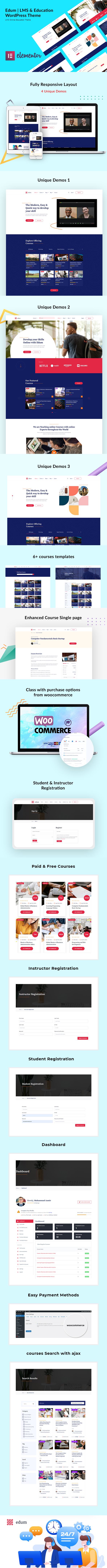 Edum - LMS & Education WordPress Theme - 1