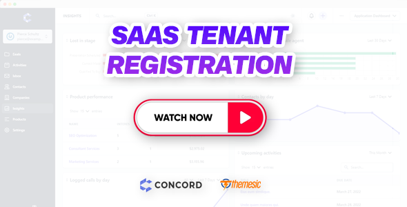 SaaS module for Concord - Transform your CRM into a Powerful Multi-Tenancy Solution - 2