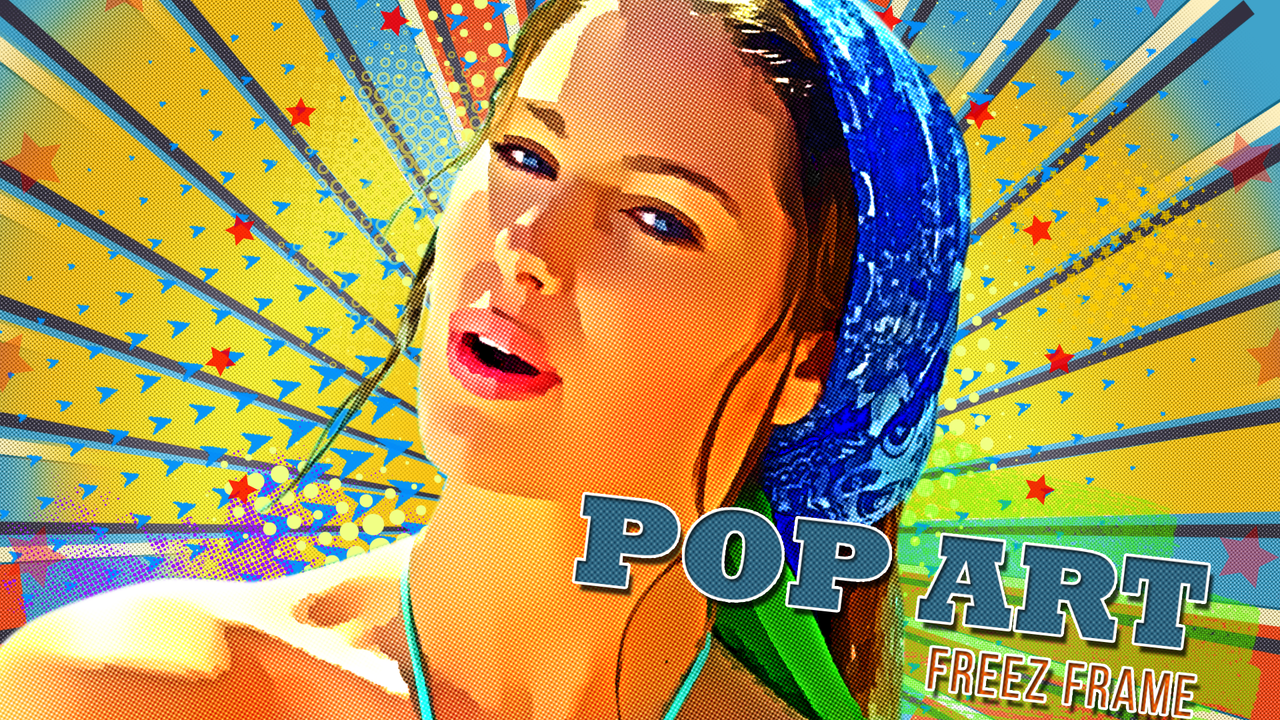 Freeze Frame Pop Art Retro Trailer - 1