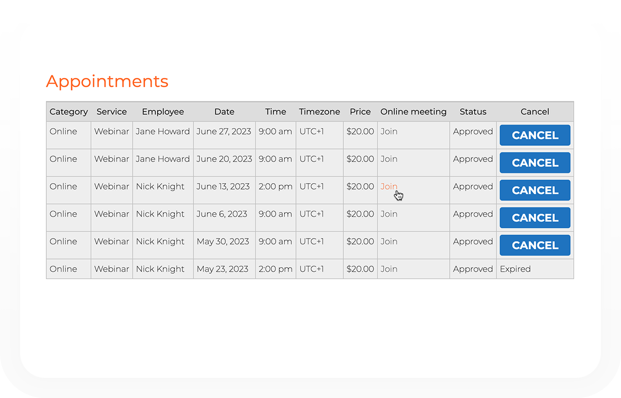 Bookly PRO - Terminbuchungs- und Planungssoftwaresystem - 199