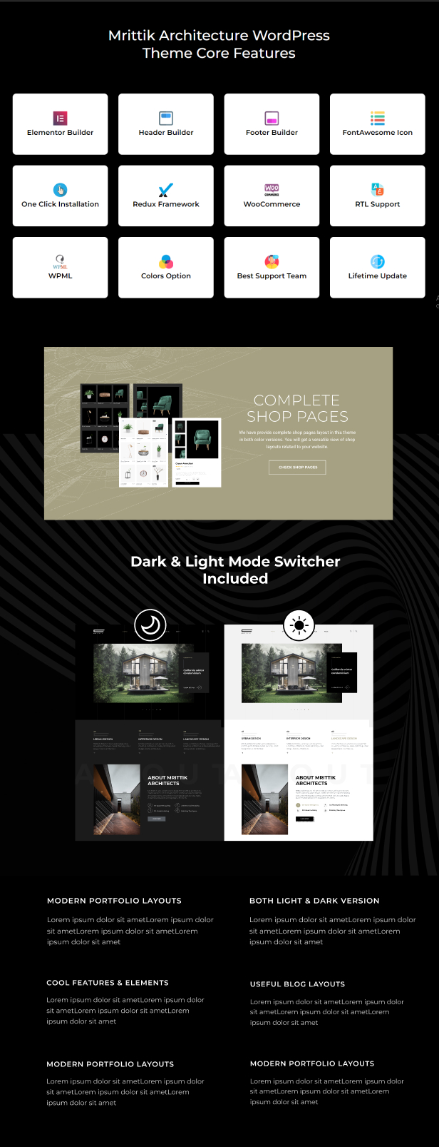Mrittik - Architecture Interior Design Theme - 6