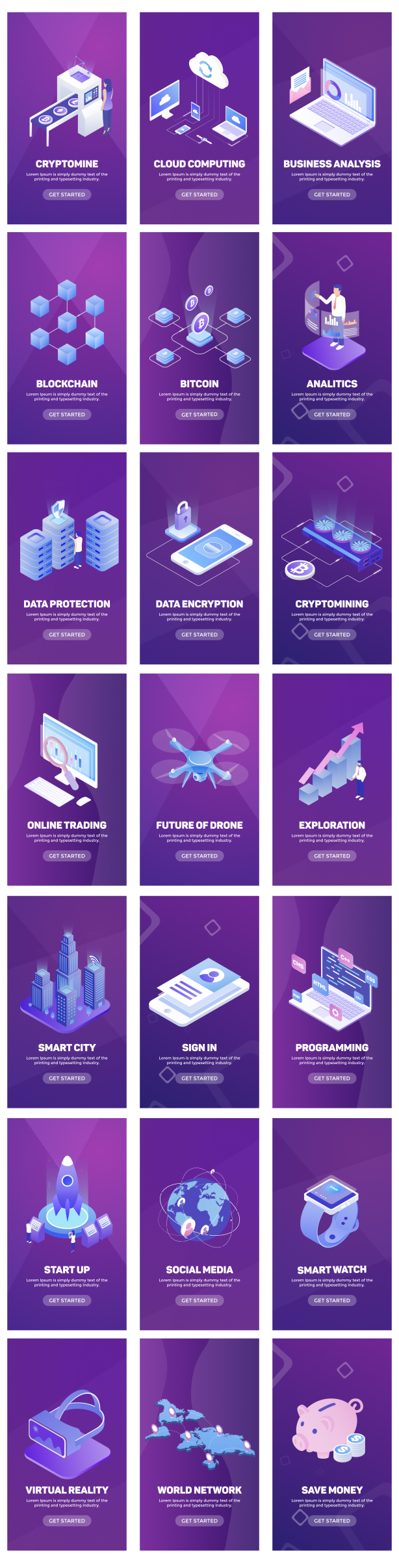 Technology Isometric - 5