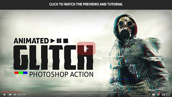 Animated Glitch - Photoshop Action - 5