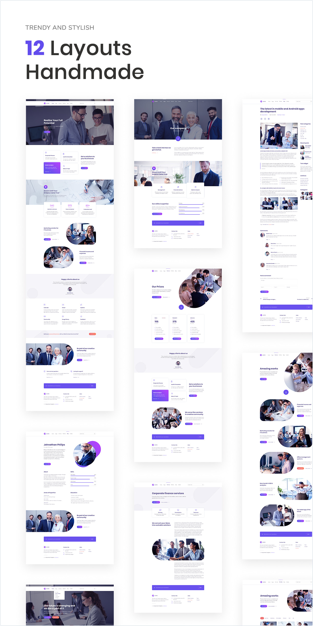 Elipso – Adobe XD Template - 1