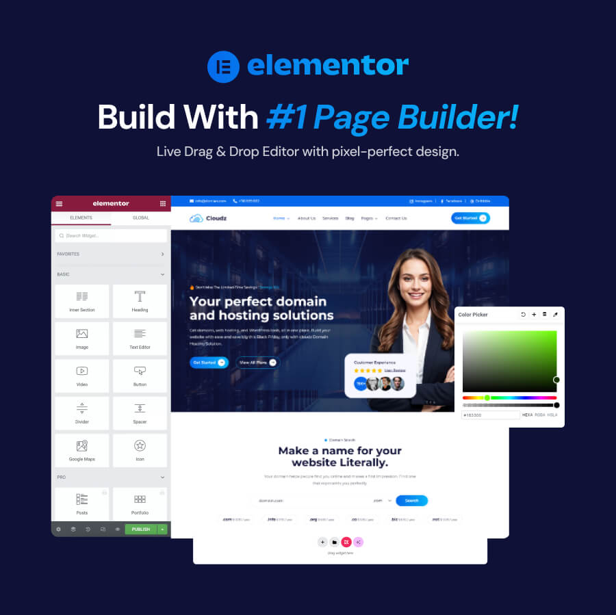 Cloudz - Web Hosting and WHMCS WordPress Theme - 4