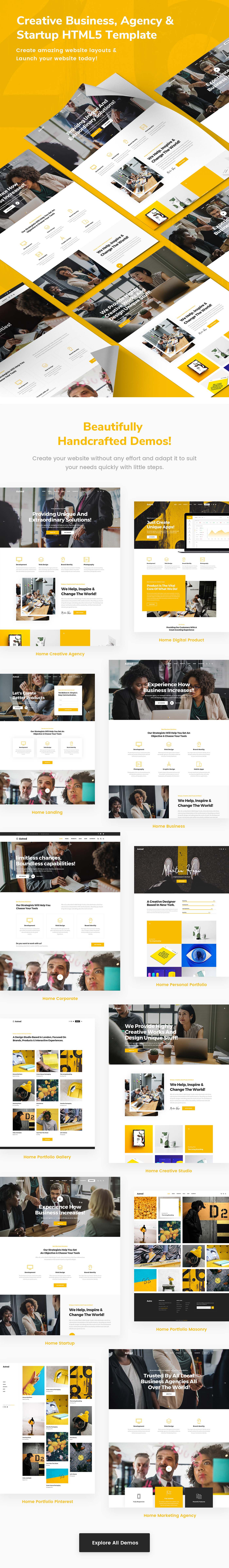 Astred - Modern Multi-Purpose HTML Template - 2