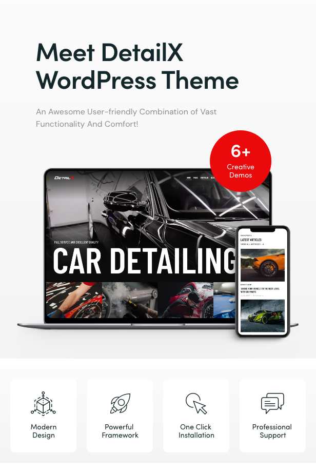 DetailX - Car Detailing, Shop & Repair Theme