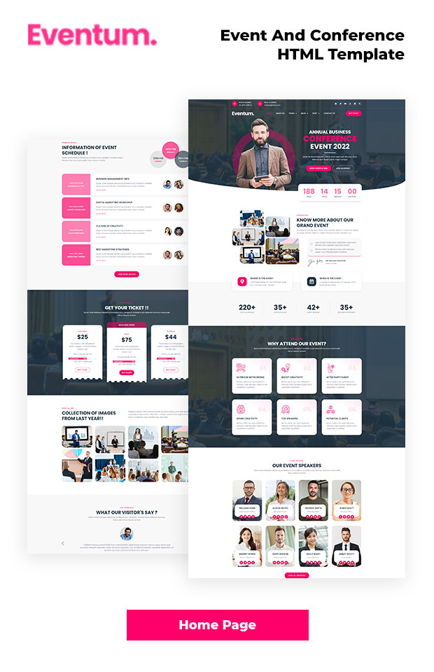 eventum html home page