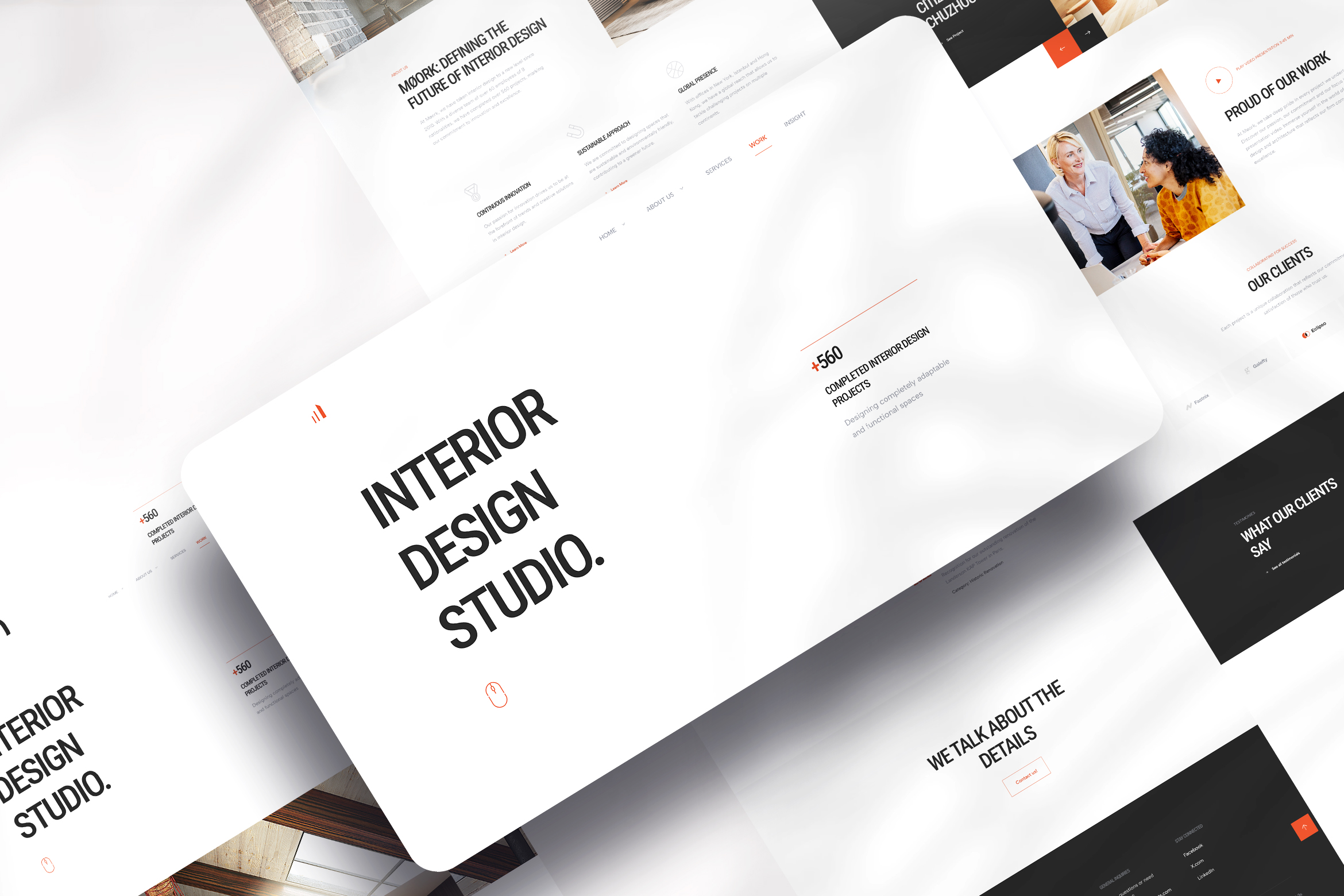 Moork - Architecture Figma Template - 4
