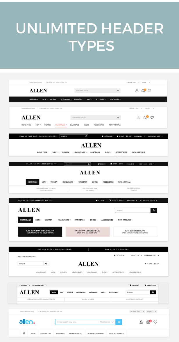 bootstrap ecommerce template
