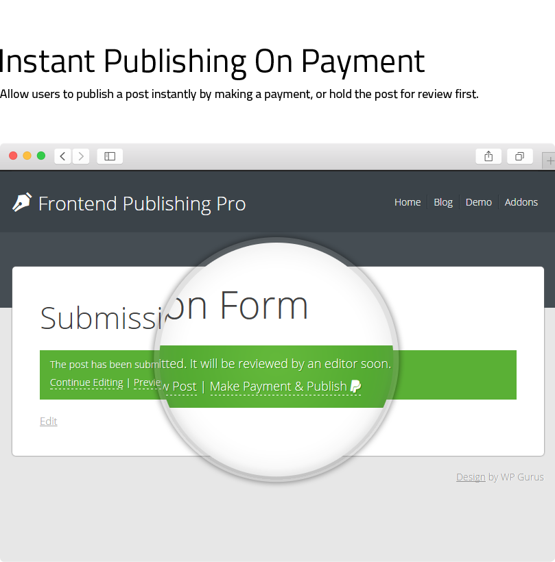 Frontend Publishing Pro - WordPress Post Submission Plugin - 19