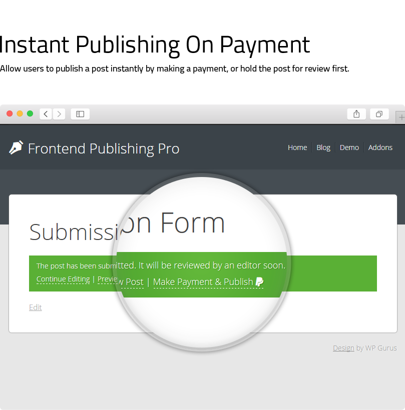 Frontend Publishing Pro - WordPress User Submission Plugin - 19