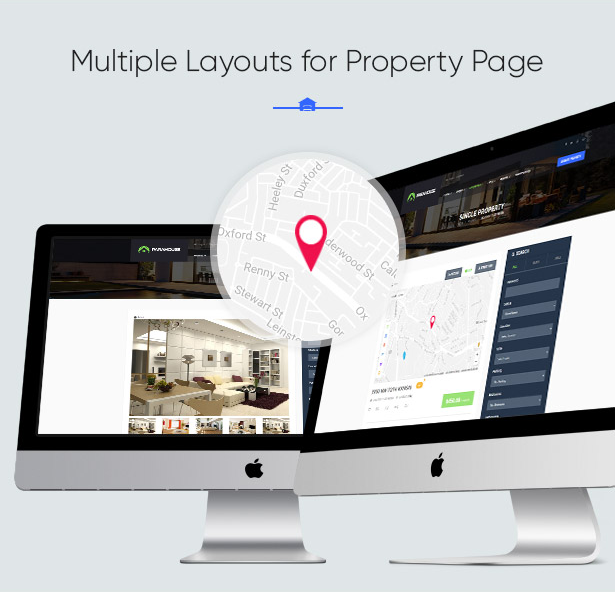 Multiple Layouts for Property Page in Parahouse Real Estate WordPress Theme