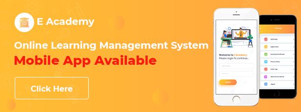 E-Academy - Online Classes / Institute / Tuition And Course Management (iOS App + Admin Panel) - 2
