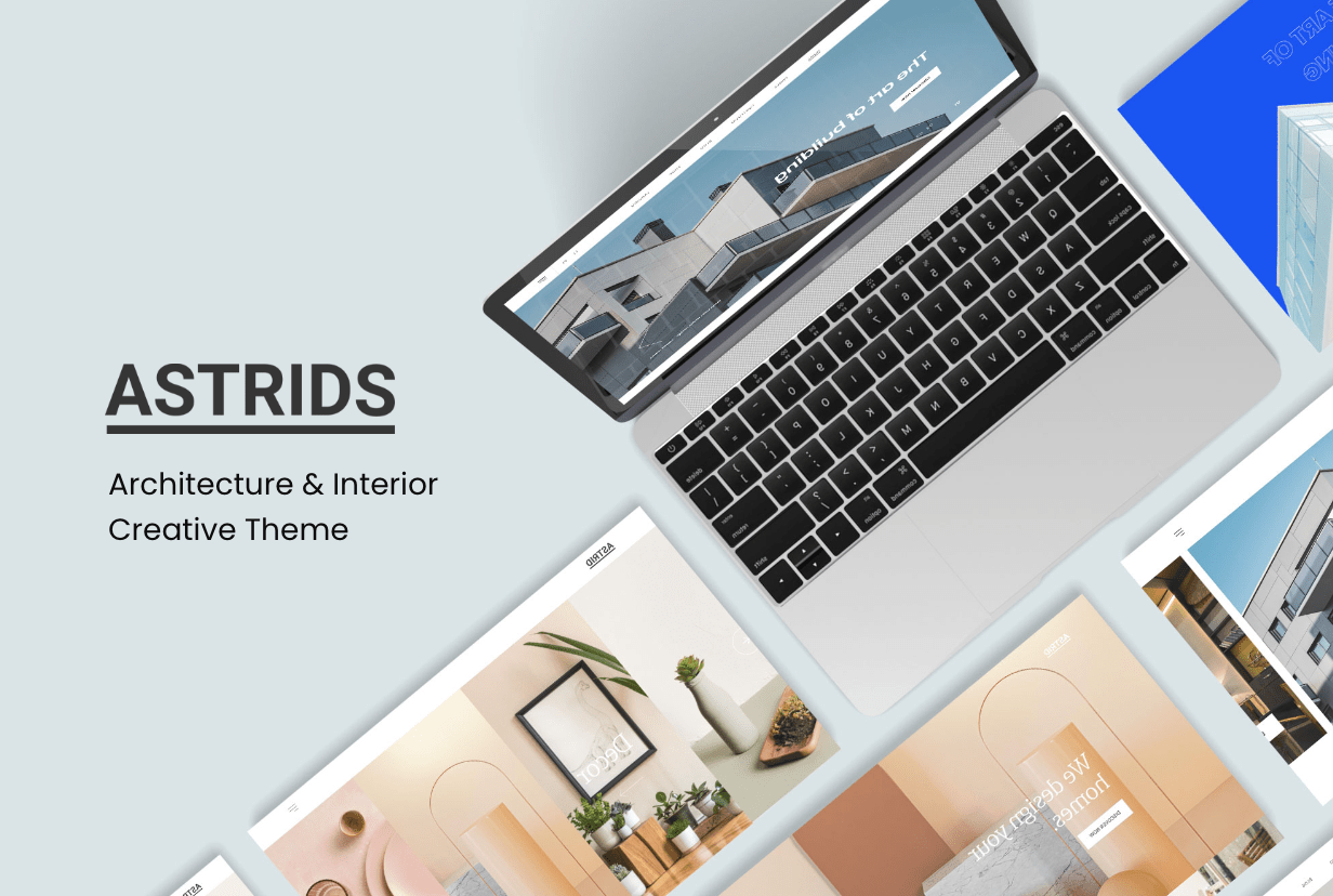Astrids - Architecture, Interior & Construction Creative Theme Nulled