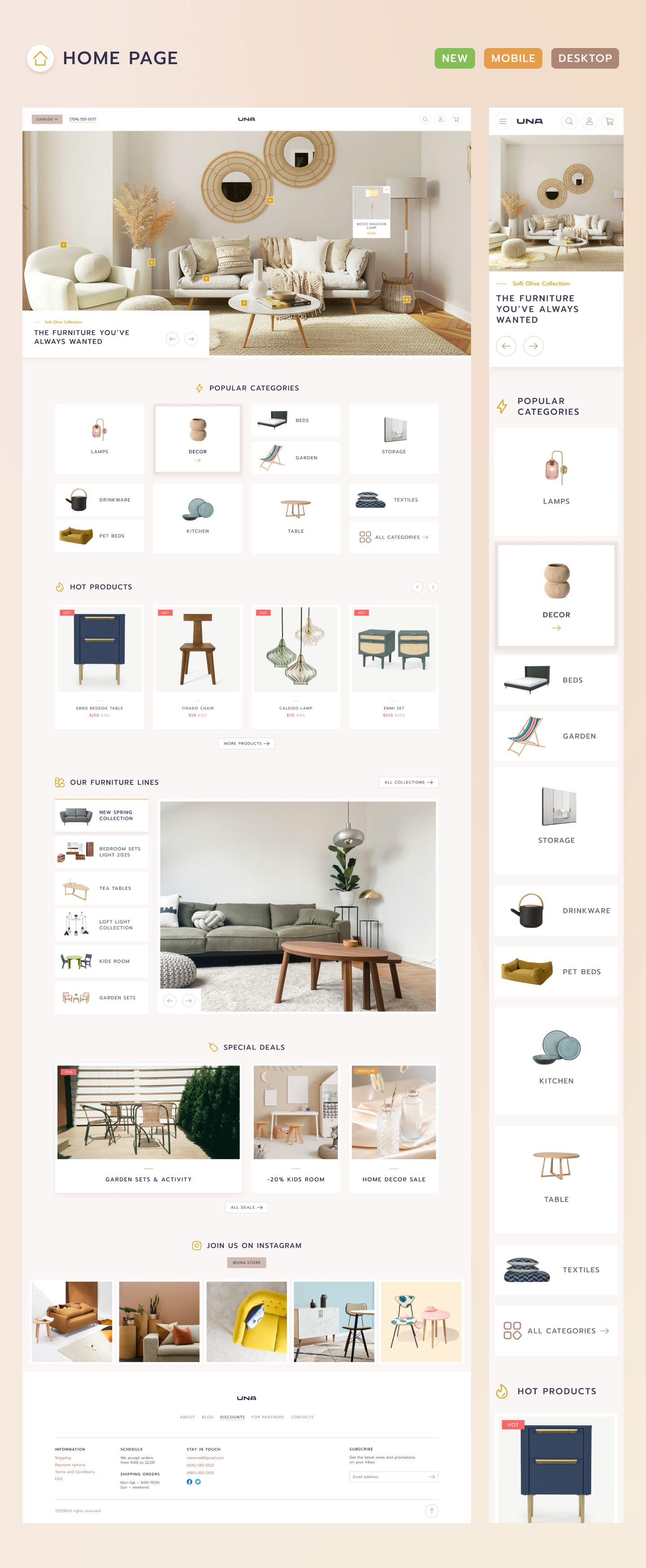 Una – Multipurpose eCommerce Figma Template - 2