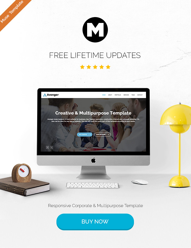 Avenger - Responsive Corporate & Multipurpose Template - 6