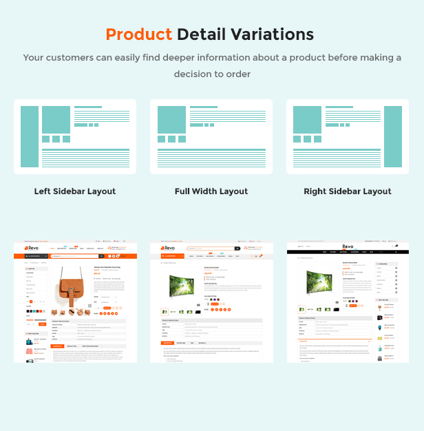 Revo - Drag & Drop Multipurpose OpenCart 3 & 2.3 Theme with 15 Layouts Ready