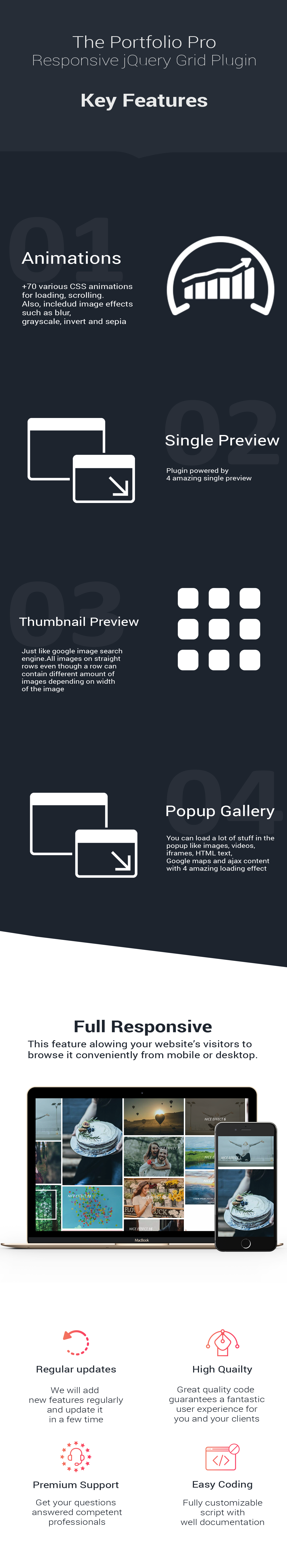features of image gallery