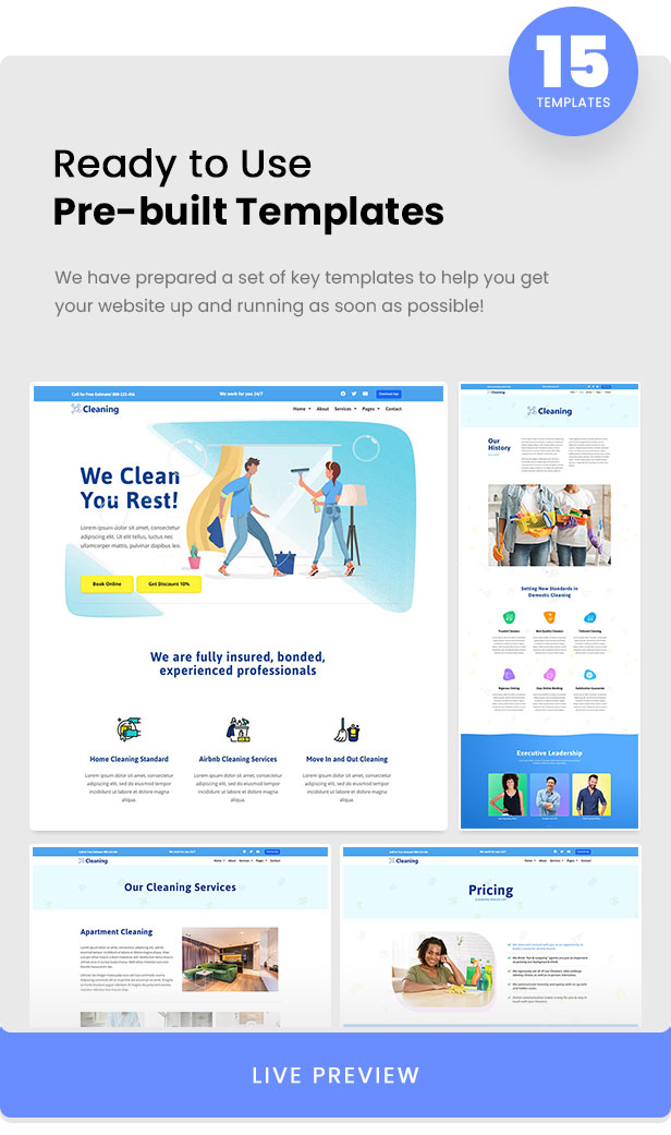 Cleaning - Small Business Template Kit - 2