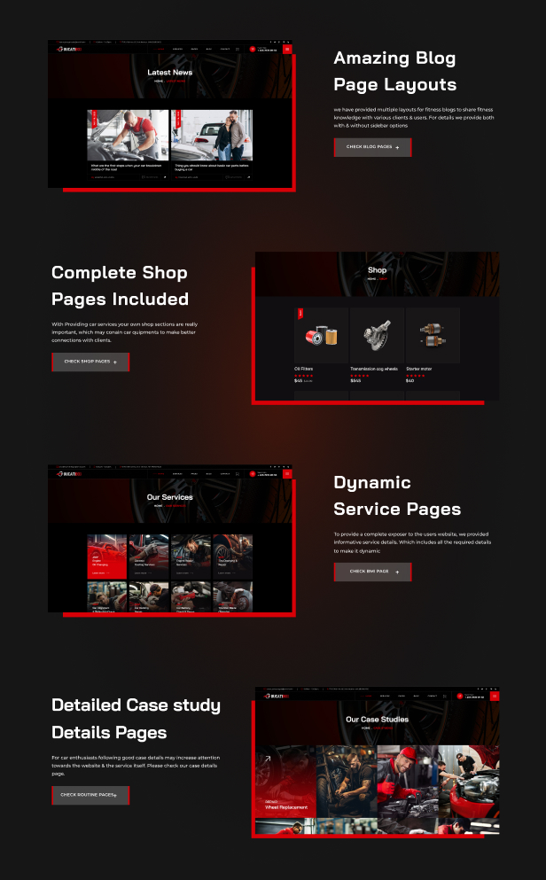 Ducatibox - Car Service & Auto Repair WordPress Theme - 7