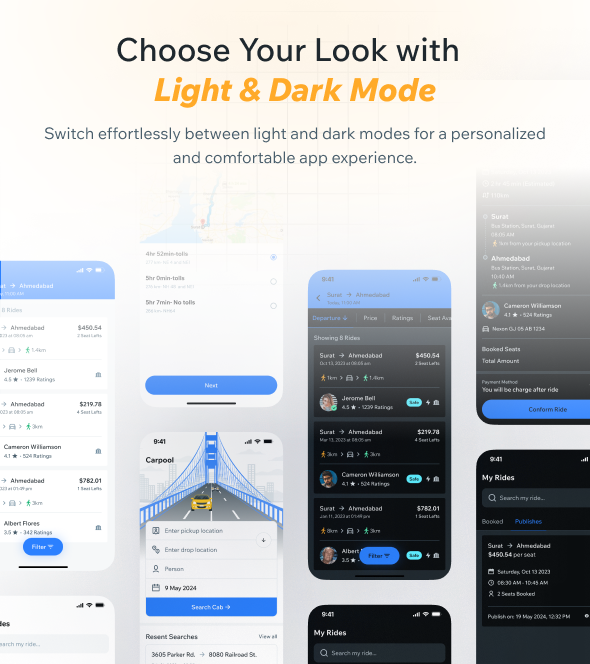 PoolMate | BlaBlaCar Clone | Complete Carpooling Solution in Flutter - 9