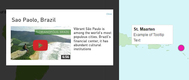 Mapas Super Interativos - Interatividade do Mapa