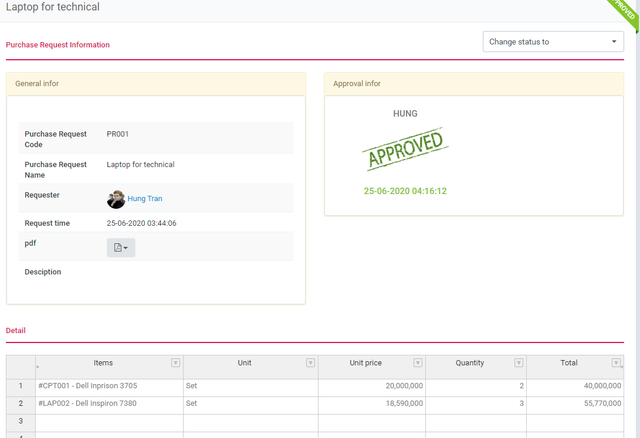 Purchase Management for Perfex CRM
