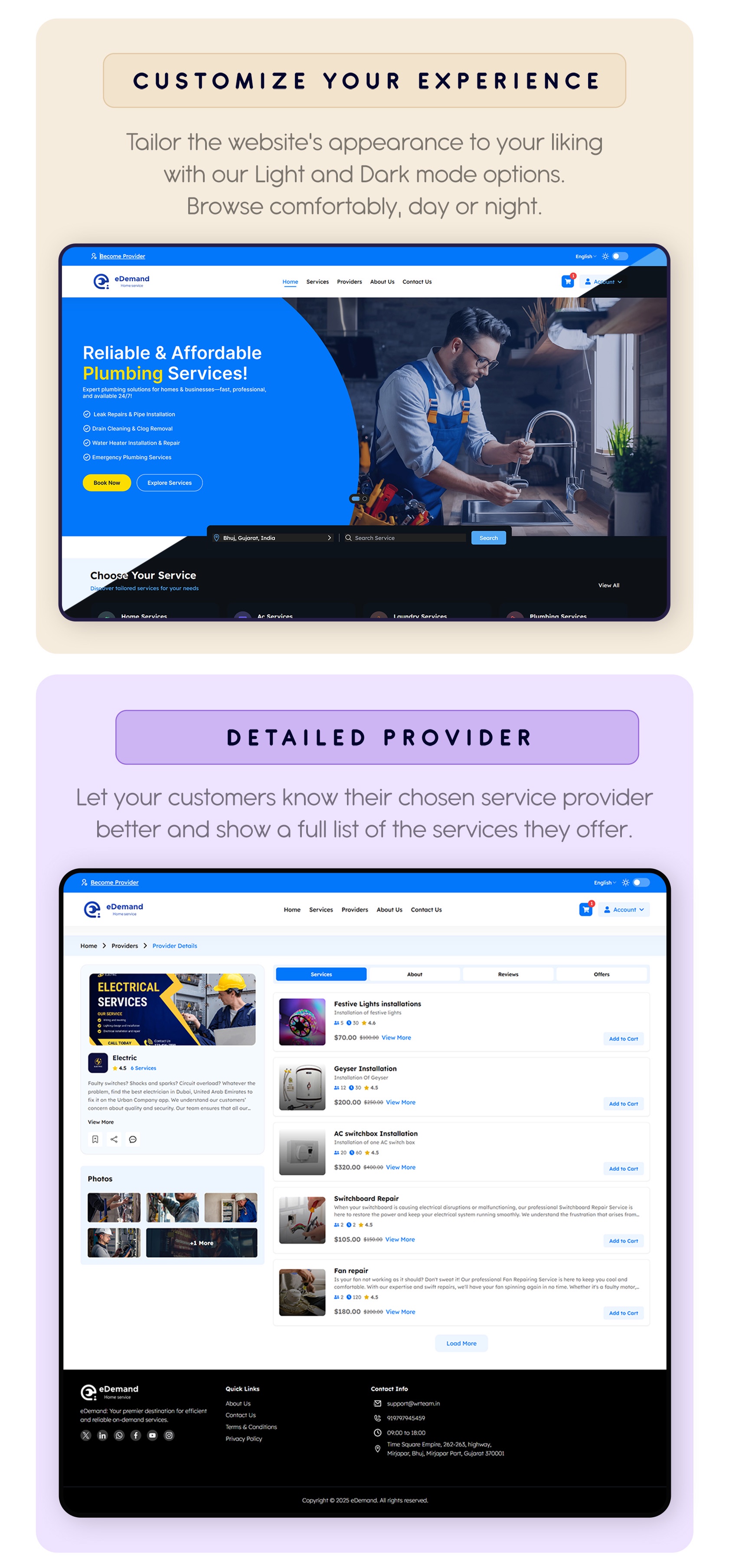 eDemand – Multi Vendor On-Demand Handyman Service App with Flutter & Web Version with PWA Support - 37