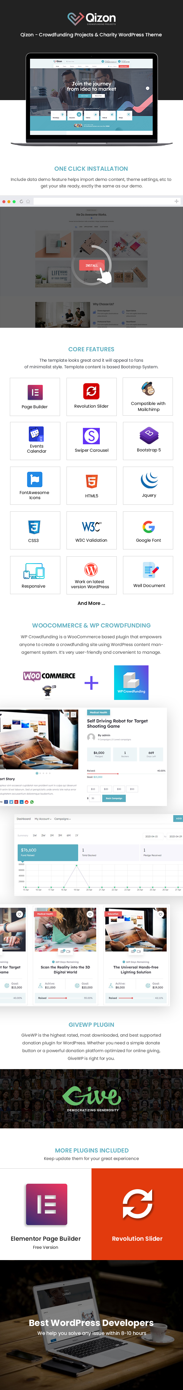 The Qizon WordPress Theme