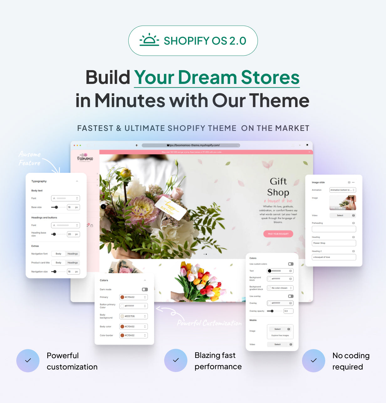 Boomamoo | Flower Shop & Floral Gift Shopify Theme OS 2.0 (PASS=1)