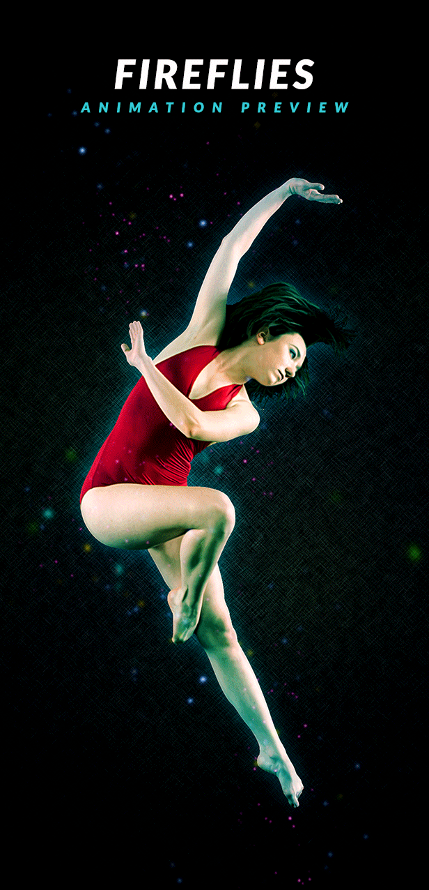 Fireflies Photoshop Action - 2