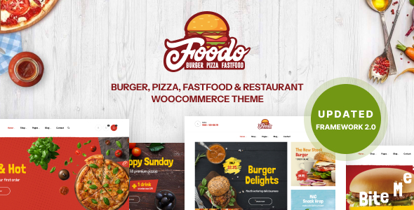 Foodo Restaurant & Food Store WordPress Theme