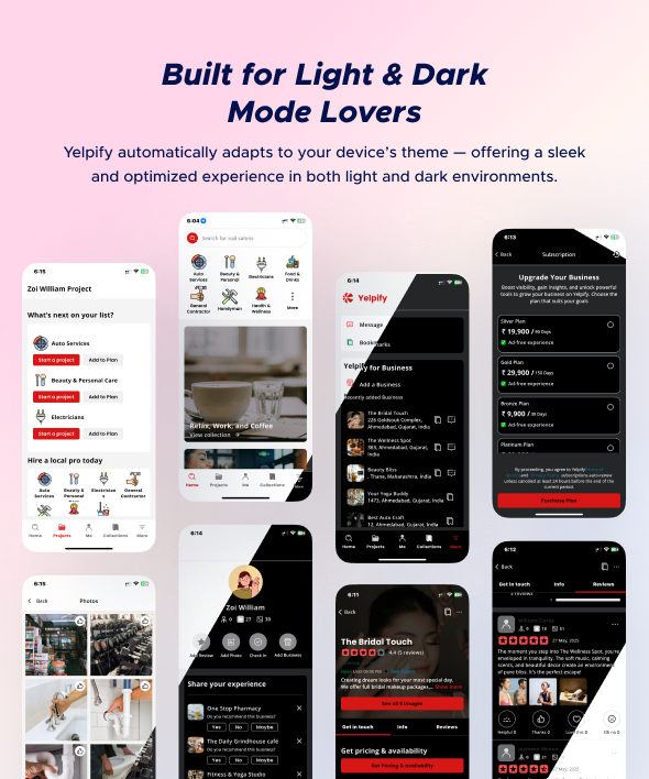 Yelpify – Yelp Clone | The No. 1 Business Listing Flutter app with admin panel and website - 12