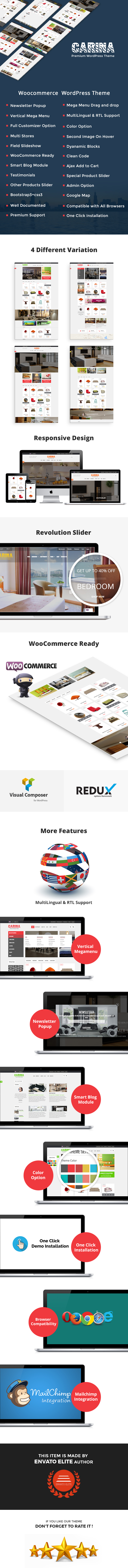 Carina WooCommerce WordPress Theme - 1