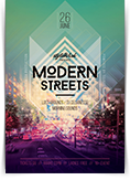 Modern Streets Flyer