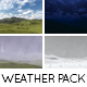 Sunny Day, Night Time, Rain, Snow - Weather Pack